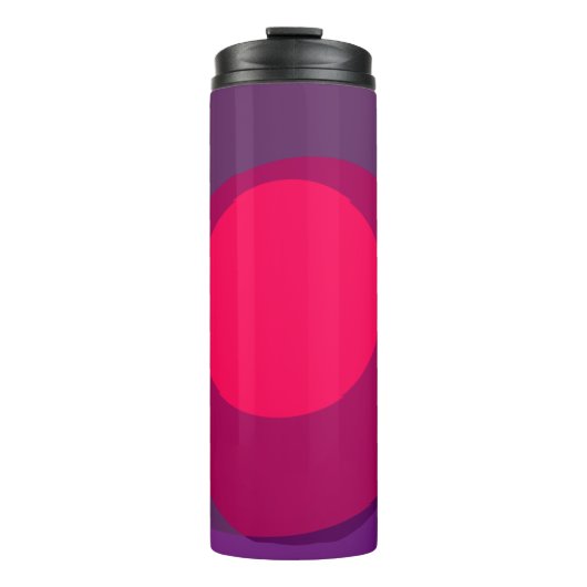 Paars en roze 6078 thermosbeker (Voorkant)