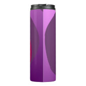 Paars en roze 6078 thermosbeker (Achterkant)