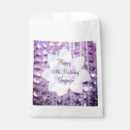 Paars en roze Elegant bedacht dag-avor-tas Bedankzakje