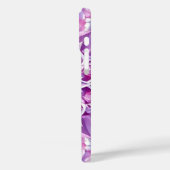 Paars en Roze Kristal Effect Case-Mate iPhone Case (Achterkant / Links)