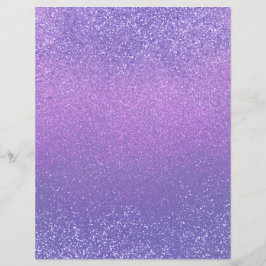 Paars en roze ombre Shimmer Scrapbook Paper
