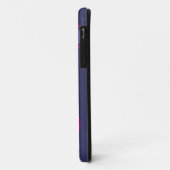 Paars en Roze Paisley Case-Mate iPhone Case (Achterkant/links)