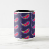 Paars en Roze Paisley Mok (Midden)