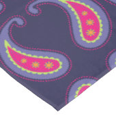 Paars en Roze Paisley Tafelkleed (Gekanteld)