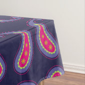 Paars en Roze Paisley Tafelkleed (Voorbeeld)