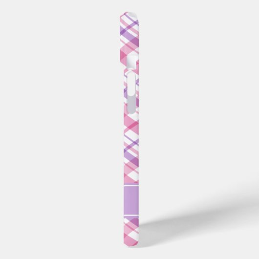 Paars en roze patroon Case-Mate iPhone case (Achterkant / Links)