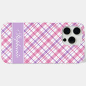 Paars en roze patroon Case-Mate iPhone case (Achterkant (horizontaal))