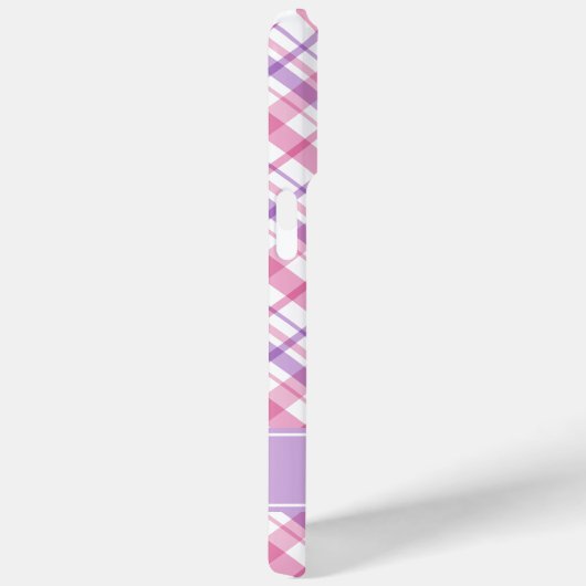 Paars en roze patroon Case-Mate iPhone case (Achterkant / Rechts)