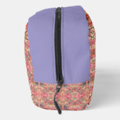 Paars en roze patroon toilettasje (Rechts)