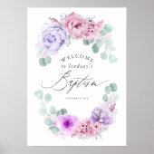 Paars en roze pleister poster (Voorkant)