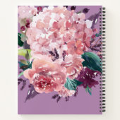  Paars en roze Waterverf Notitieboek (Achterkant)