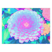  Paars en Roze Zinnia in de zomertuin Tafelkleed (Voorkant (Horizontaal))