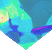  Paars en Roze Zinnia in de zomertuin Tafelkleed (Gekanteld)