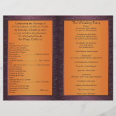 Paars- en Tangerinevloeistofprogramma (Achterkant)