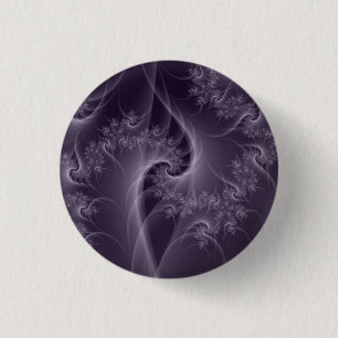 Paars en White Twist Pinback Button