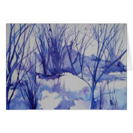 Paars en wit Abstract