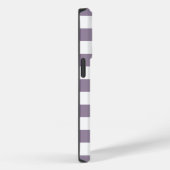 Paars en wit buffelplaid Case-Mate iPhone case (Achterkant / Rechts)