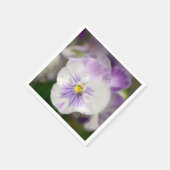 Paars en wit geweld door Shirley Taylor Servetten (Hoek)