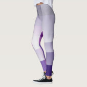 Paars en wit leggings (Links)