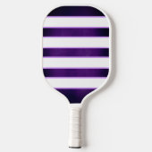 Paars en wit monogram pickleball-paddle pickleball paddle (Achterkant)