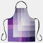 Paars en wit schort (Voorkant)