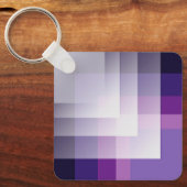 Paars en wit sleutelhanger (Voorkant)