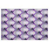 Paars en wit stof (Fat Quarter)