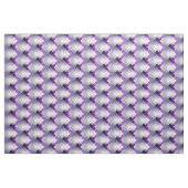 Paars en wit stof (Yard (91,4 cm))