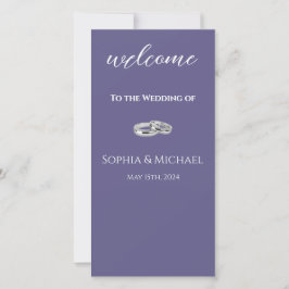 Paars en Wit-Trouringen-Trouwprogramma-