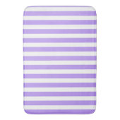 Paars en witte snoepjes strepen badmat (Voorkant Verticaal)