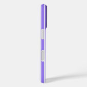 Paars en witte snoepjes strepen Case-Mate iPhone case (Achterkant / Rechts)