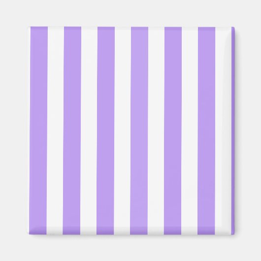 Paars en witte snoepjes strepen magneet (Voorkant)