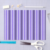 Paars en witte snoepjes strepen tissuepapier (Craft)