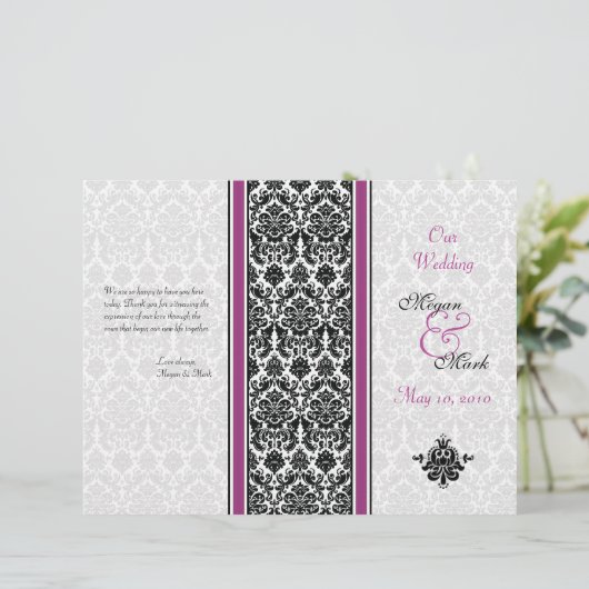 Paars en zwart-witprogramma (Staand voorkant)