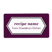 Paars Etiket (Voorkant)