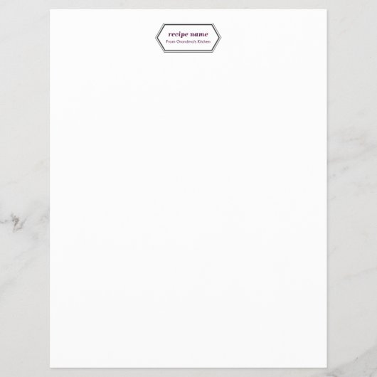 Paars Etiket Flyer (Voorkant)