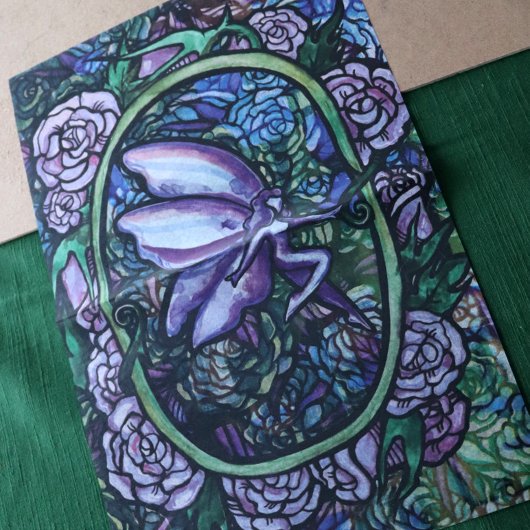 Paars Fairy Roos Garden Gardeners Rozen Tissuepapier