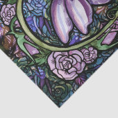 Paars Fairy Roos Garden Gardeners Rozen Tissuepapier (Detail)