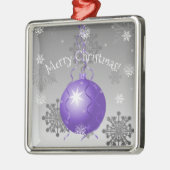 Paars Fancy keramisch keramisch Ornament (Links)