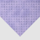 Paars Filigree Tissuepapier (Detail)