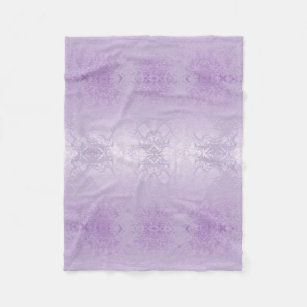 paars fleece deken