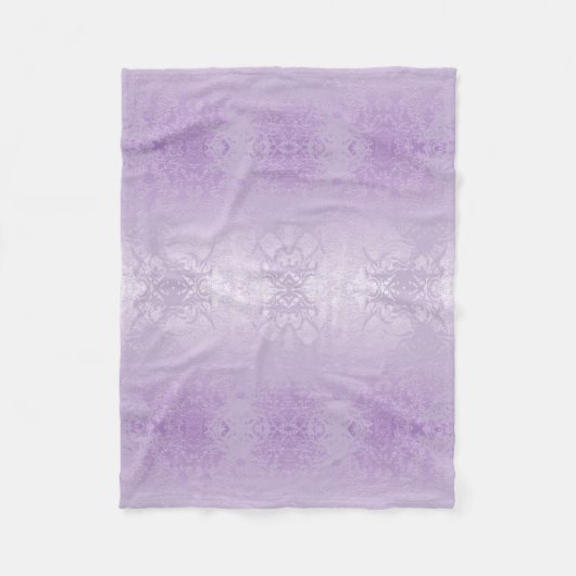 paars fleece deken (Voorkant)