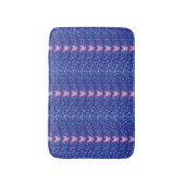 Paars flessenpapier Badmat (Voorkant Verticaal)