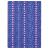 Paars flessenpapier Klembord (Achterkant)