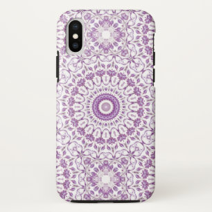 Paars Floral Mandala Case-Mate iPhone Case