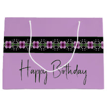 Paars Floral Pattern