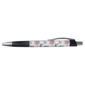 Paars Floral Pattern Pen (Bovenkant)