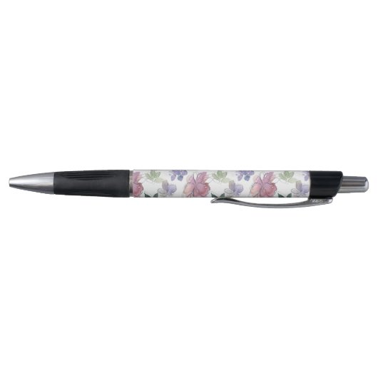 Paars Floral Pattern Pen (Bodem)