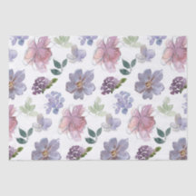Paars Floral Pattern