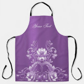 Paars Floral Schort (Voorkant)